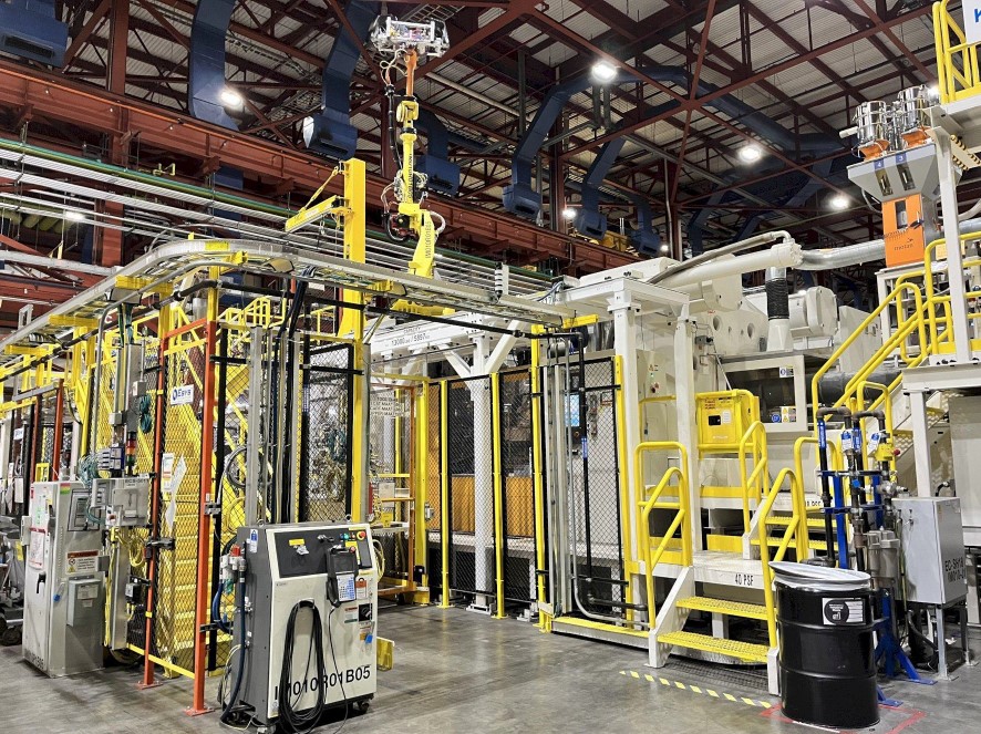 Krauss Maffei 4000-ton Machine